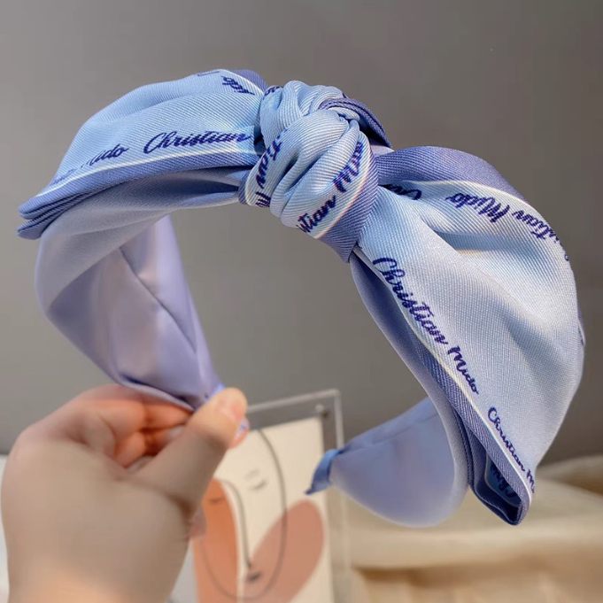 Free Shipping Charming and Sweet Bow Headband Facial Cleansi